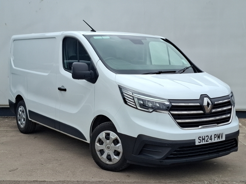 Renault Trafic Sl30 Blue Dci 130 Advance Van White