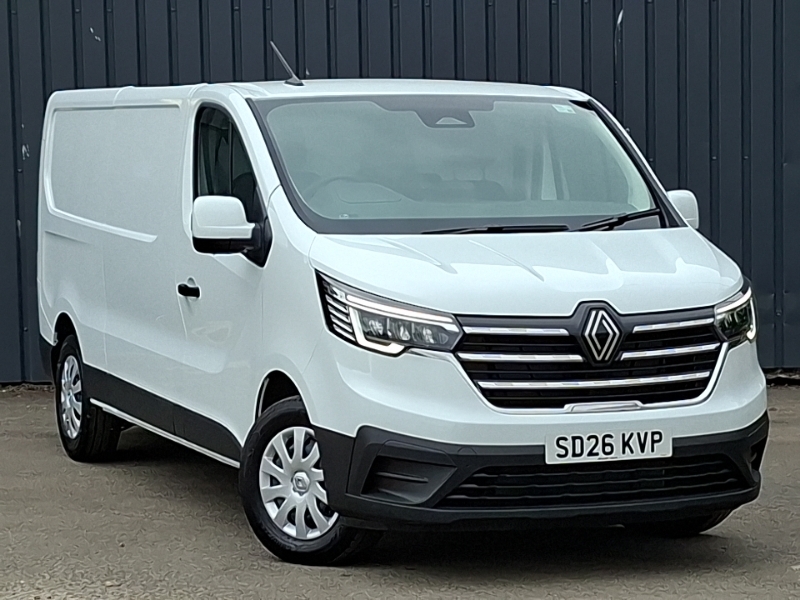 Renault Trafic Ll30 Blue Dci 130 Advance Safety Van White