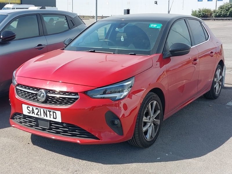 Vauxhall Corsa 1.2 Elite Nav SA21NTD Red
