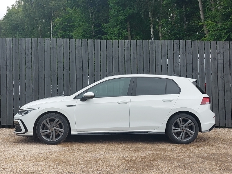 Volkswagen Golf 1.5 Etsi 150 R-line Dsg White #4