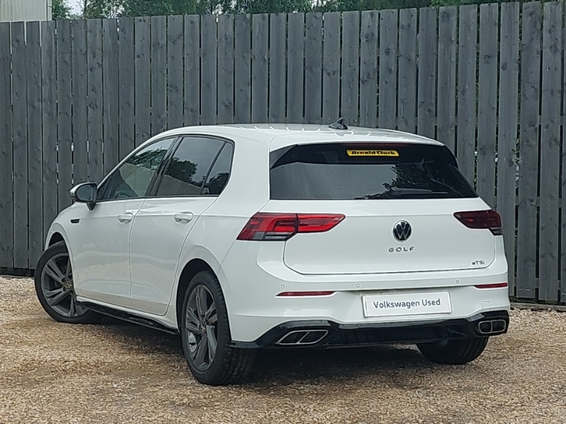 Volkswagen Golf 1.5 Etsi 150 R-line Dsg White #2