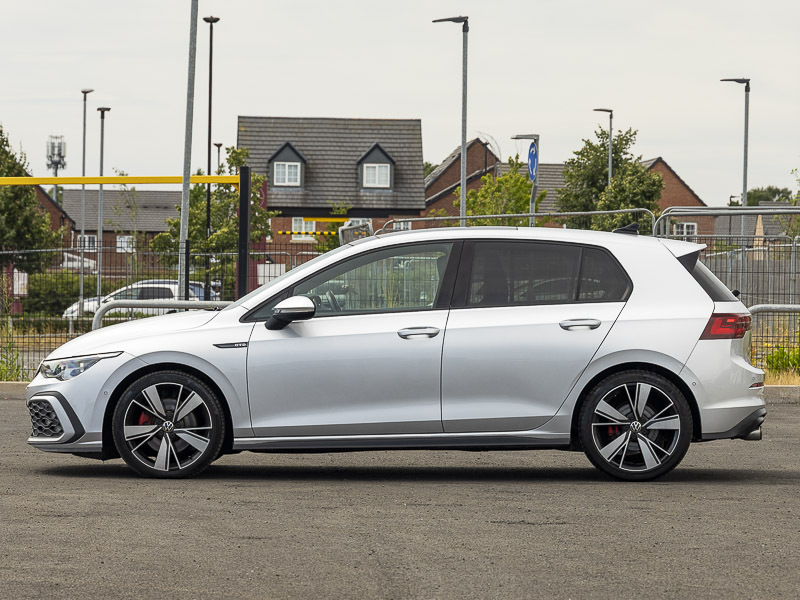 Volkswagen Golf 2.0 Tdi 200 Gtd Dsg Silver #4