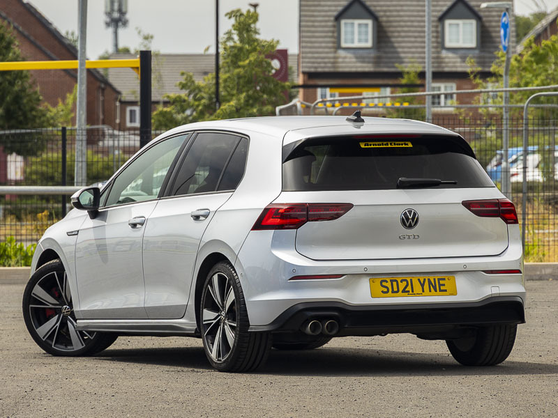 Volkswagen Golf 2.0 Tdi 200 Gtd Dsg Silver #2