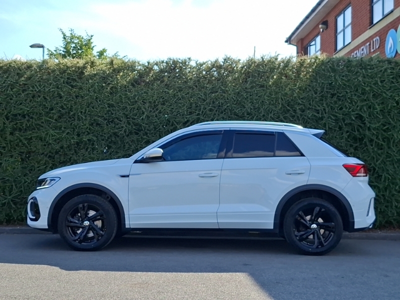 Volkswagen T-Roc 2.0 Tsi 4Motion R-line Dsg White #4