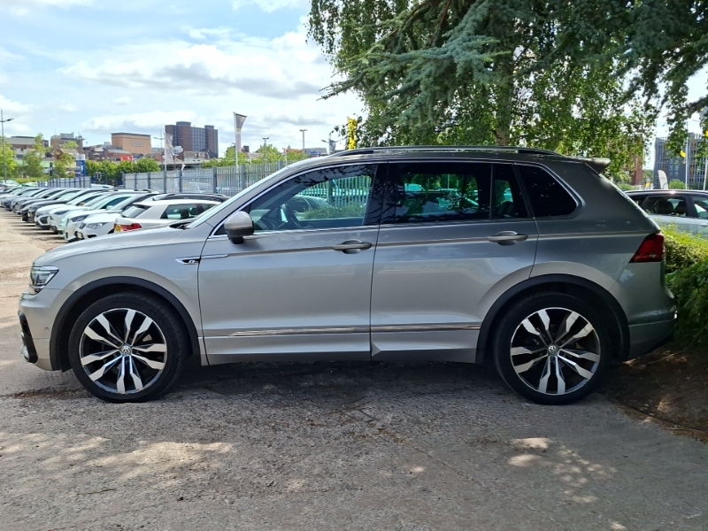 Volkswagen Tiguan 2.0 Tdi 150 R-line Dsg Silver #4