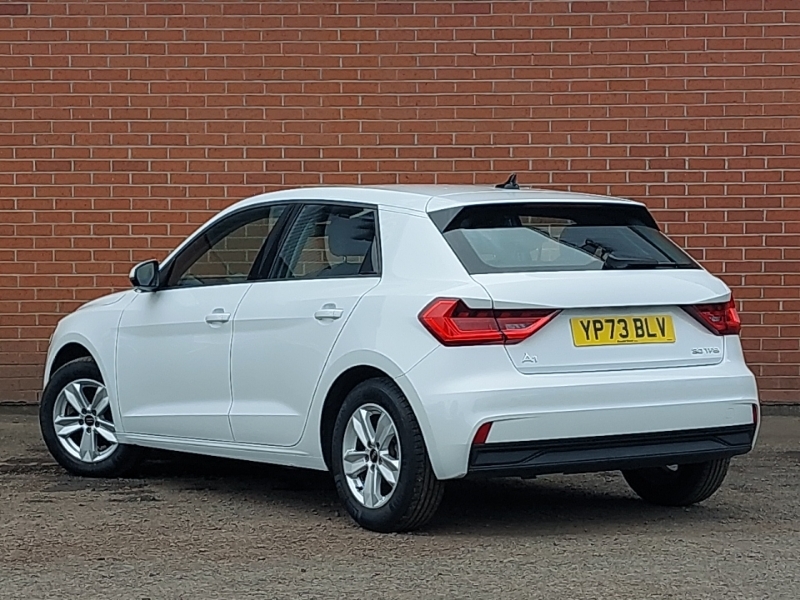 Audi A1 30 Tfsi 110 Technik S Tronic YP73BLV White #2