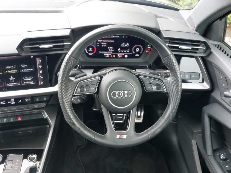 Audi A3 1.5 Tfsi 30 Sport Saloon Euro 6 Grey #8