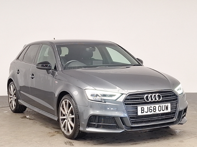 Audi A3 30 Tfsi 116 Black Edition BJ68OUW Grey