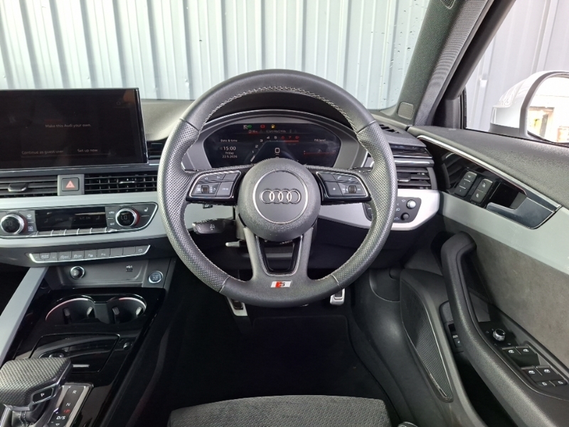 Audi A4 2.0 Tfsi 40 S Line Estate S Tronic Euro White #8