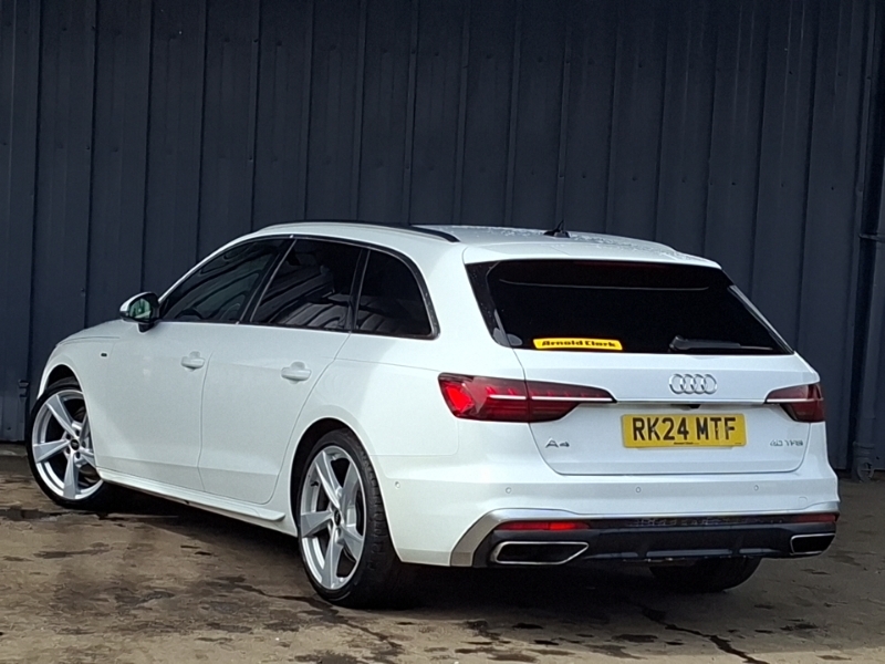 Audi A4 40 Tfsi 204 S Line S Tronic White #2