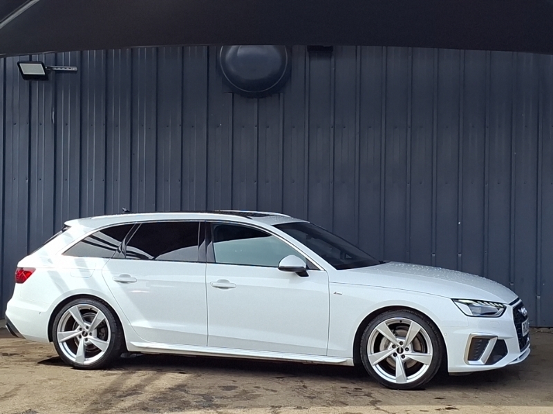 Audi A4 2.0 Tfsi 40 S Line Estate S Tronic Euro White #7