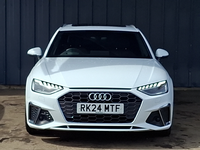 Audi A4 2.0 Tfsi 40 S Line Estate S Tronic Euro White #14