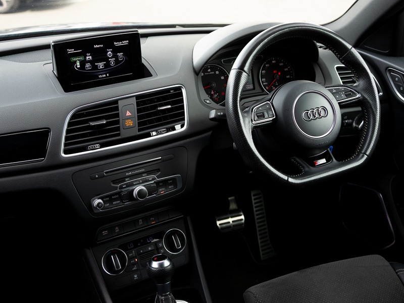 Audi Q3 2.0 Tfsi Black Edition S Tronic Quattro Euro 6 S Blue #13
