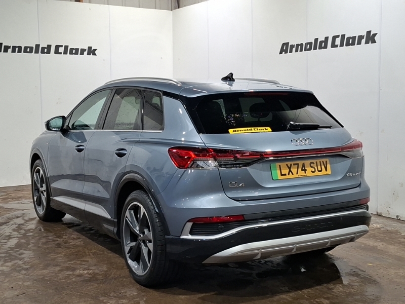 Audi Q4 E Tron 210Kw 45 82Kwh S Line Leather Blue #2