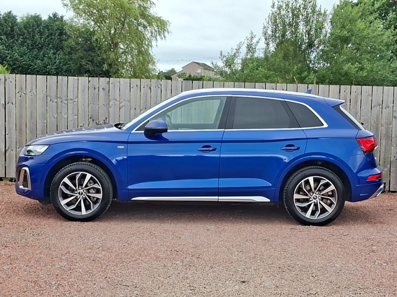 Audi Q5 45 Tfsi Quattro S Line S Tronic Blue #4