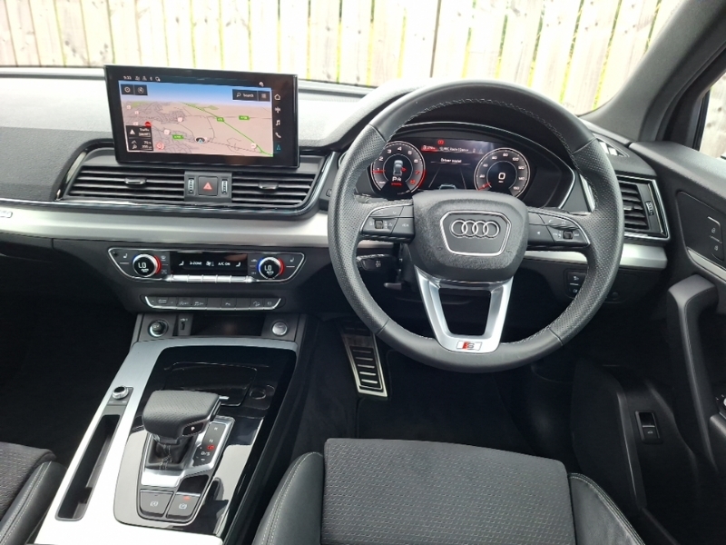 Audi Q5 2.0 Tfsi 45 S Line Sportback S Tronic Q White #8