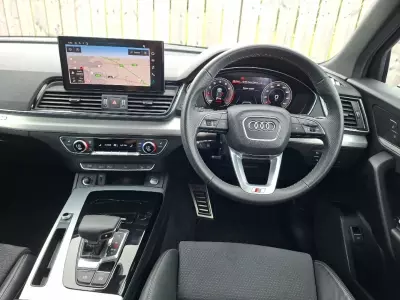 Audi Q5 Suv 2.0 Tfsi 45 S Line S Tronic Quattro Euro 6 S Blue #8