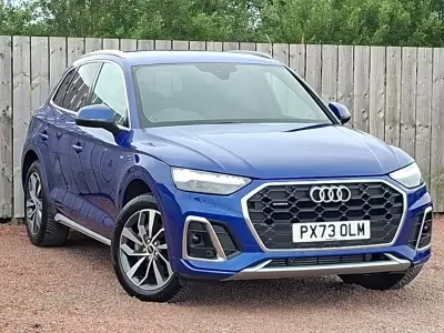 Audi Q5 Suv 2.0 Tfsi 45 S Line S Tronic Quattro Euro 6 S Blue #1