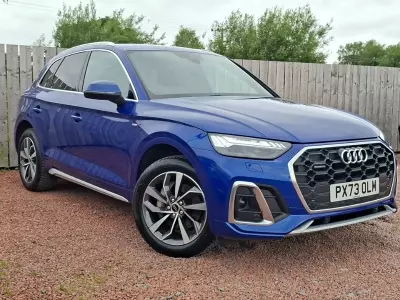 Audi Q5 Suv 2.0 Tfsi 45 S Line S Tronic Quattro Euro 6 S Blue #7