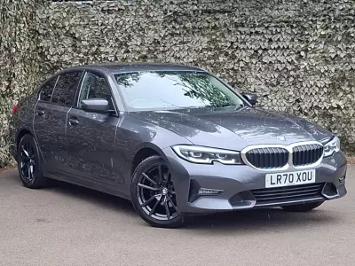 BMW 3 Series Saloon 2.0 320I M Sport Euro 6 Ss 202 Blue #1