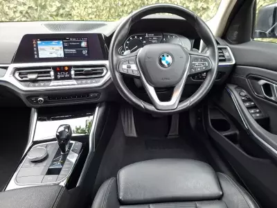 BMW 3 Series Saloon 2.0 320I M Sport Euro 6 Ss 202 Blue #8
