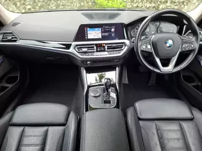 BMW 3 Series Saloon 2.0 320I M Sport Euro 6 Ss 202 Blue #3