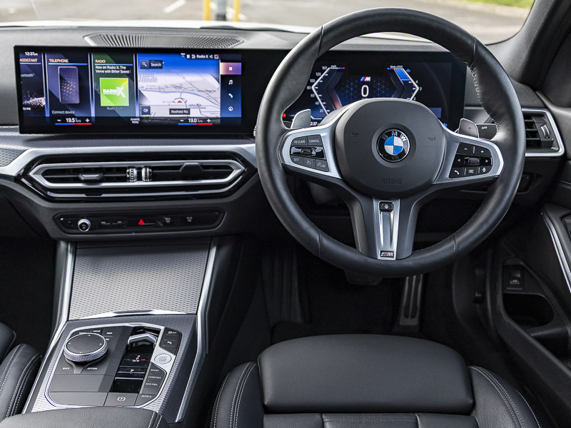 BMW 3 Series 320I M Sport Touring Euro 6 Blue #12