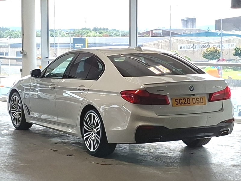 BMW 5 Series 520D Xdrive M Sport Plus Pack SG20OSD White #2