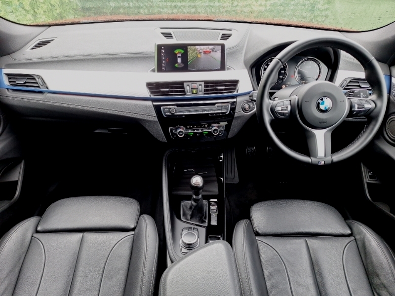 BMW X2 Sdrive 18D M Sport Orange #4