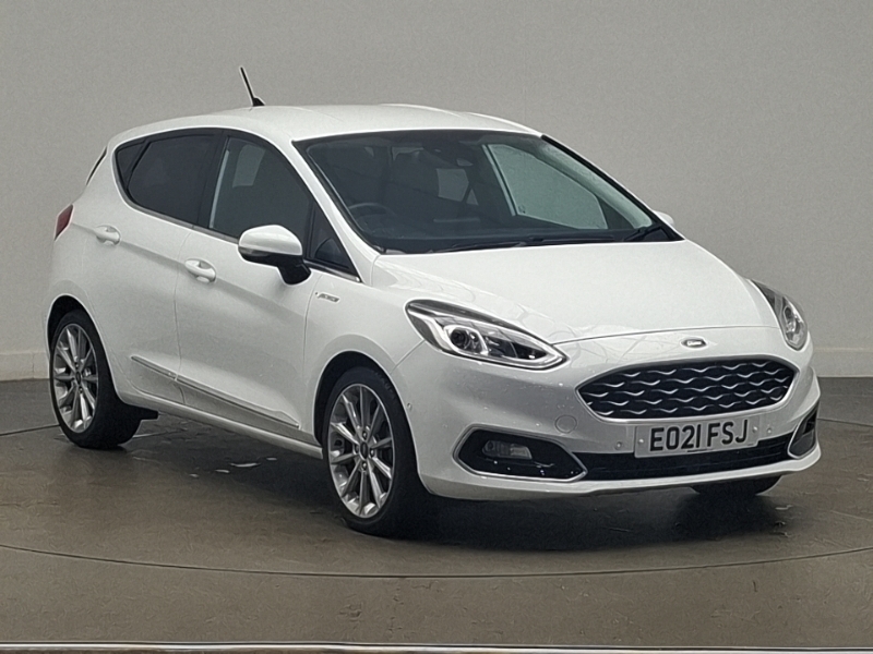 Ford Fiesta 1.0 Ecoboost Hybrid Mhev 125 Vignale Edition White