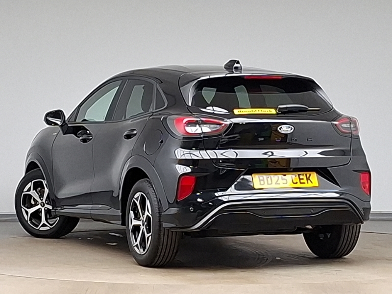 Ford Puma 1.0 Ecoboost Hybrid Mhev St-line BD25CEK Black #2
