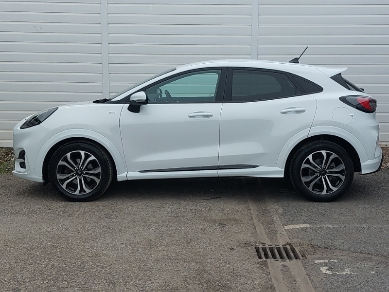 Ford Puma 1.0 Ecoboost Hybrid Mhev St-line White #4
