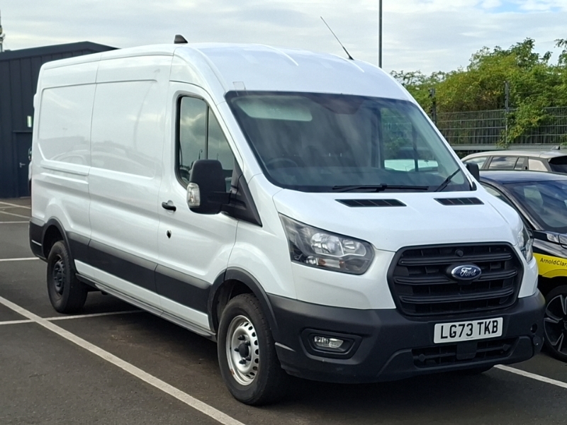 Ford Transit Custom 2.0 Ecoblue 130Ps H2 Leader Van White