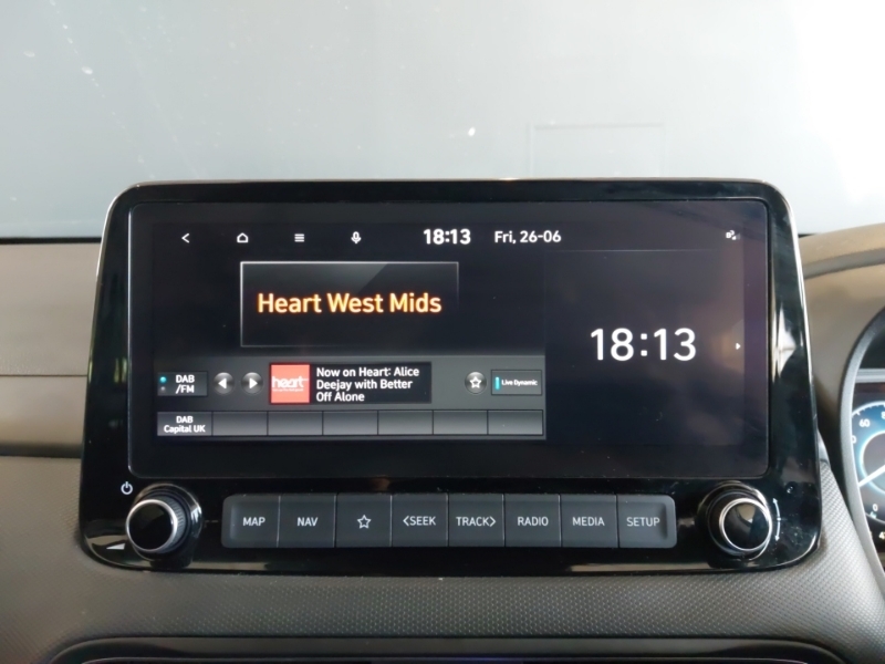 Hyundai Kona 1.6 Gdi Hybrid Se Connect Dct White #11