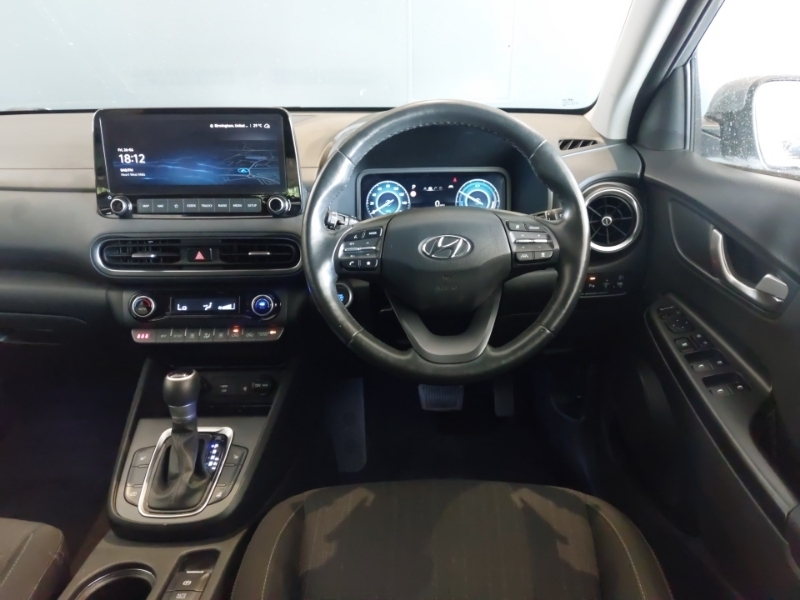 Hyundai Kona 1.6 Gdi Hybrid Se Connect Dct White #8