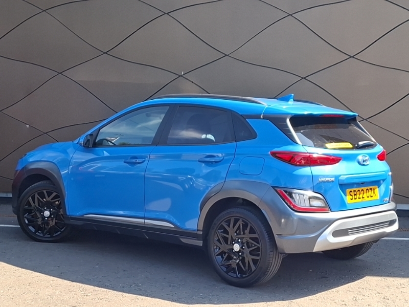 Hyundai Kona 1.6 Gdi Hybrid Premium Dct SB22OZK Blue #2