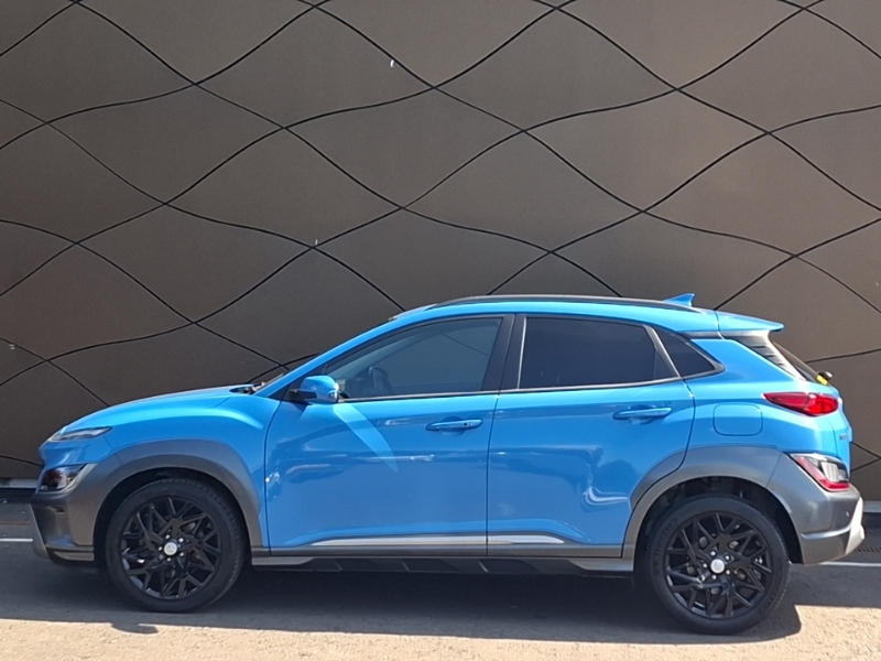 Hyundai Kona 1.6 Gdi Hybrid Premium Dct SB22OZK Blue #4