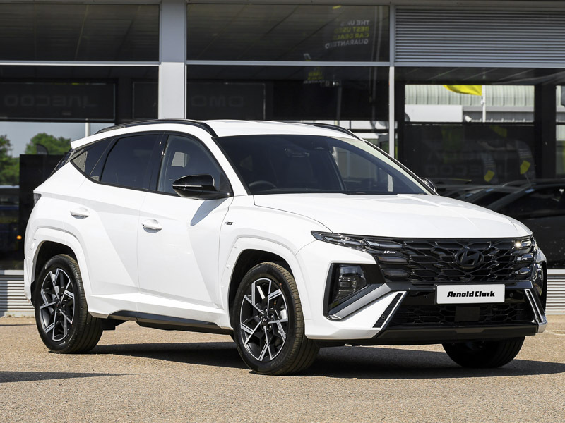 Hyundai Tucson 1.6T 239 Hybrid N Line Edition White