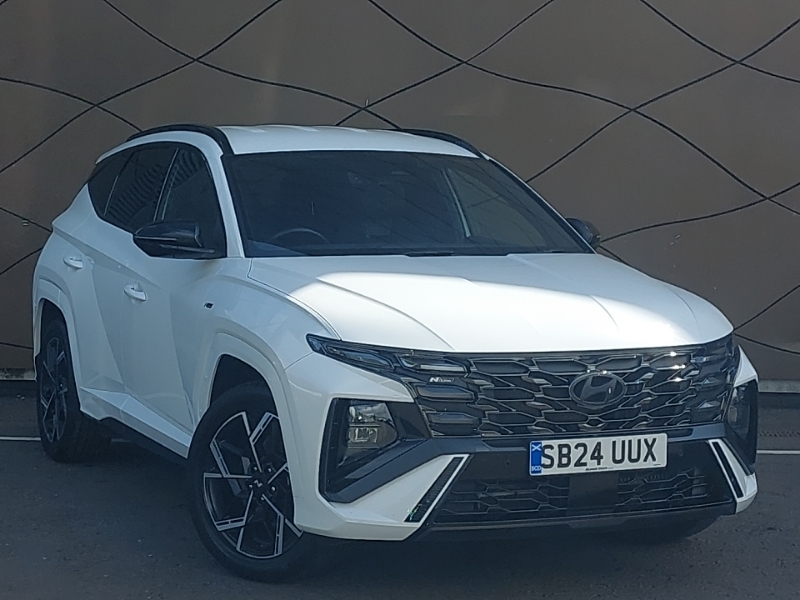 Hyundai Tucson 1.6T Hybrid N Line White