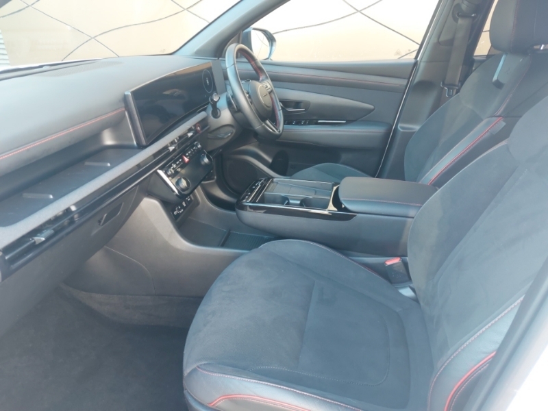 Hyundai Tucson 1.6T Hybrid N Line White #5