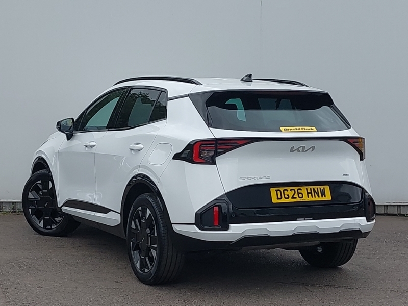 Kia Sportage 1.6T Gdi Hev Gt-line White #2