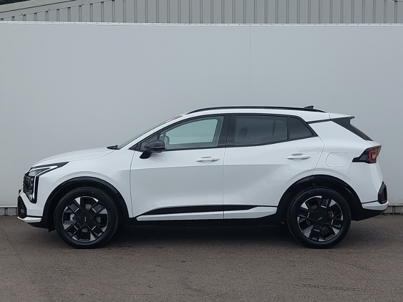 Kia Sportage 1.6T Gdi Hev Gt-line White #4