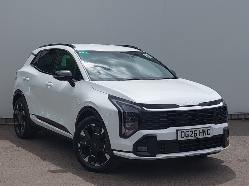 Kia Sportage 1.6T Gdi Hev Gt-line White