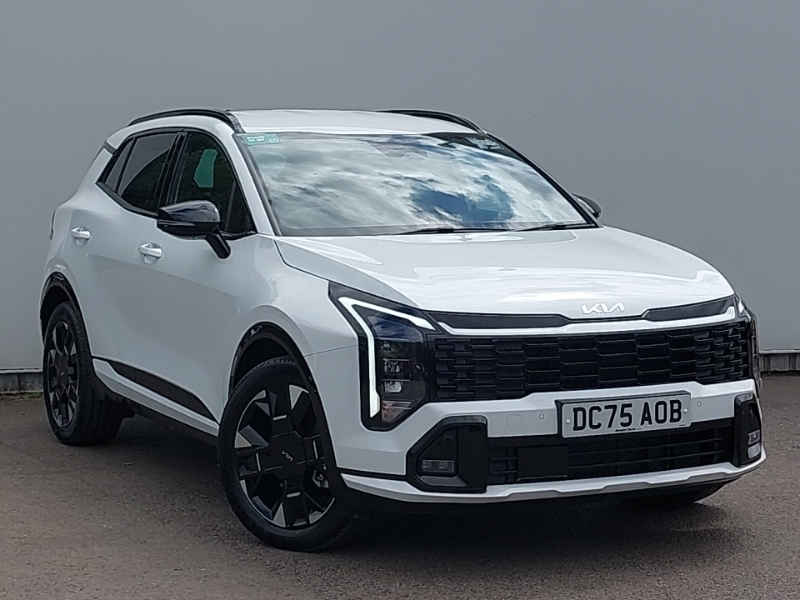 Kia Sportage 1.6T Gdi Hev Gt-line White