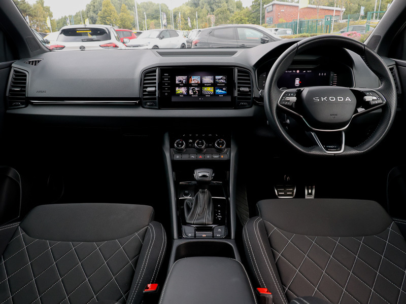 Skoda Karoq 1.5 Tsi Sportline Edition Dsg SG75VSJ Black #3