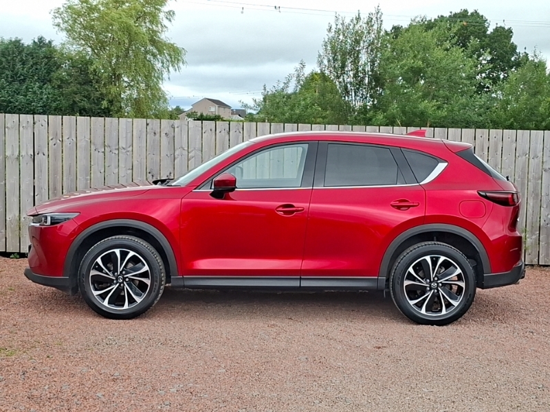 Mazda CX-5 2.0 E-skyactiv G Mhev Exclusive-line Red #4