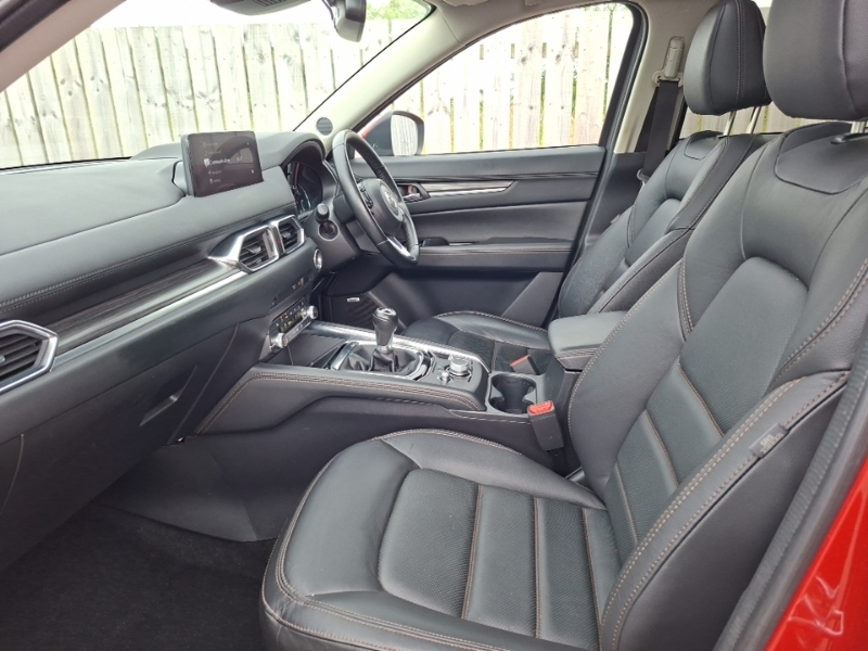 Mazda CX-5 2.0 E-skyactiv G Mhev Exclusive-line Red #5