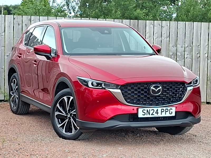Mazda CX-5 2.0 E-skyactiv G Mhev Exclusive-line Red