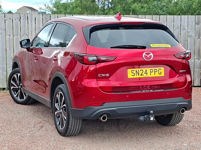 Mazda CX-5 2.0 E-skyactiv G Mhev Exclusive-line Red #2