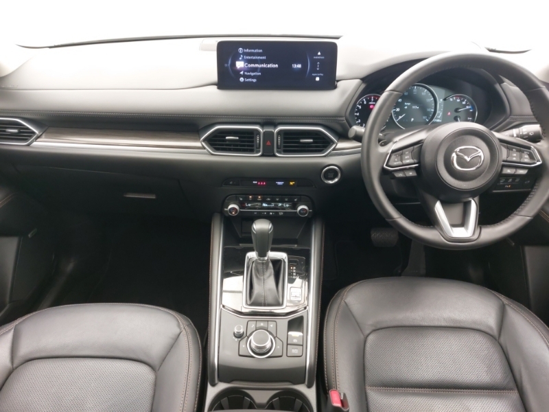 Mazda CX-5 2.0 E-skyactiv G Mhev Exclusive-line White #3